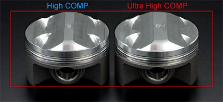 Toda - High Comp Forged Piston Kit - F20C