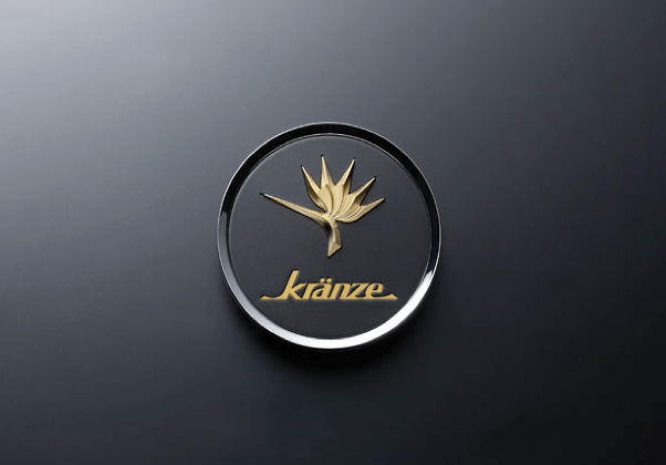 Kranze BAZREIA - 16"~17" (2 piece wheel) - Colour: Black & Gold Logo - 52285
