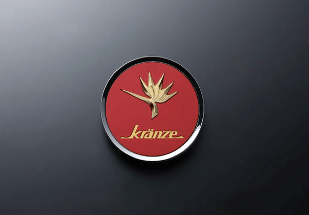 Kranze BAZREIA - 16"~17" (2 piece wheel) - Colour: Red & Gold Logo - 52286