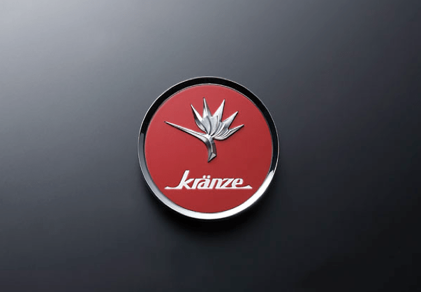 Kranze BAZREIA - 16"~17" (2 piece wheel) - Colour: Red & Silver Logo - 52232