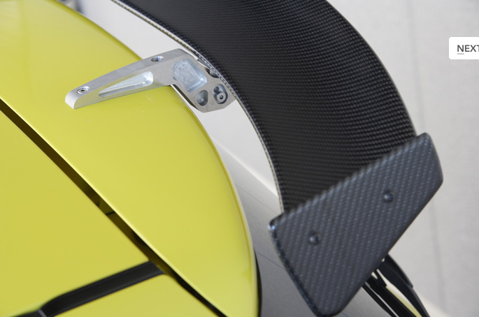 TM Square - 3D Carbon Rear Wing - Nengun Performance