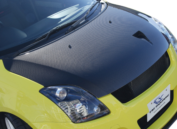 TM Square - Carbon Bonnet - Nengun Performance