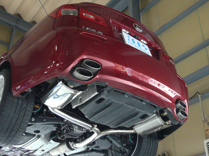 LEXUS IS-F USE20 メーカー不明 リアピースマフラー加工用に レクサス IS-F ISF USE20 オールステンマフラー リアピース | Be