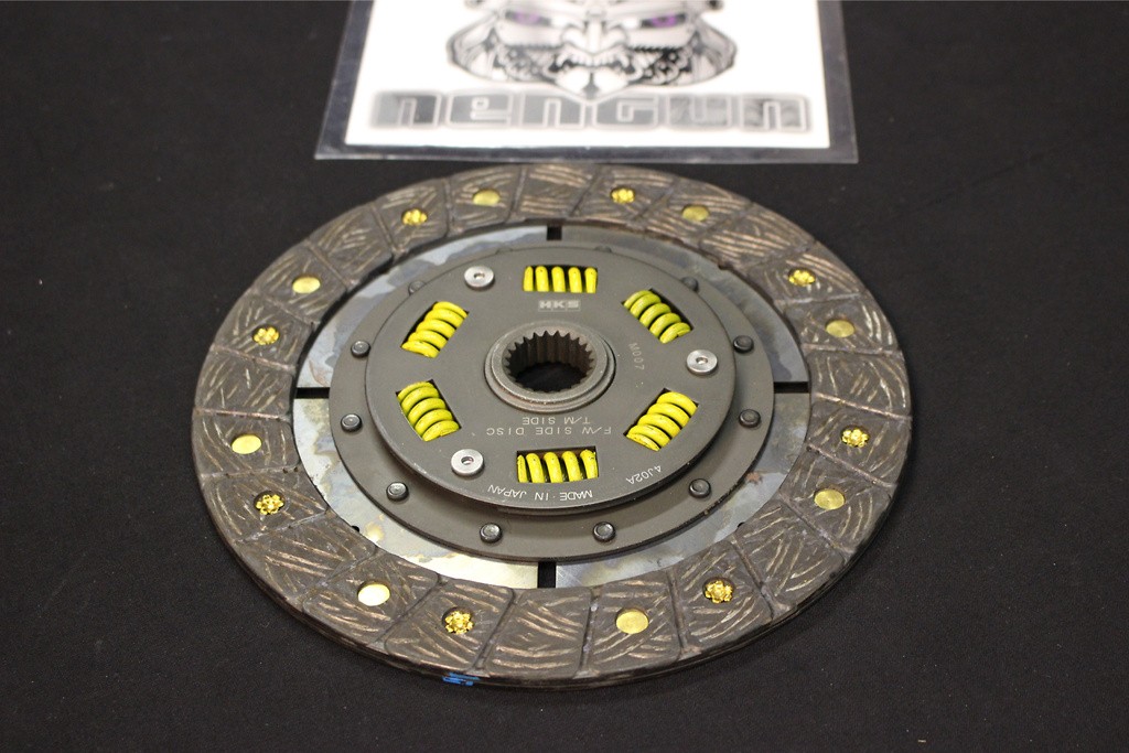 Replacement Clutch Disk for EVO IV~X - Transmission Side - Type: Twin Plate - 26999-AM006