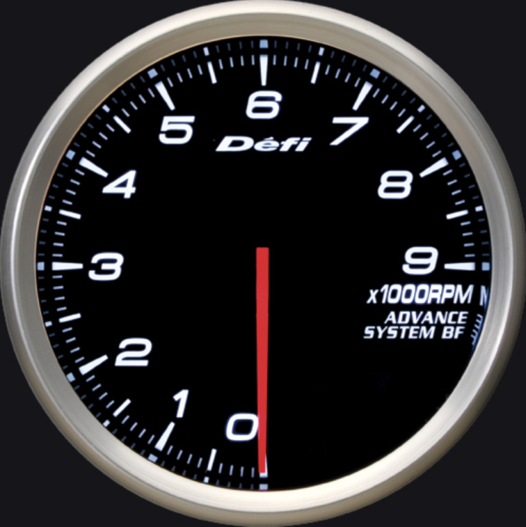 デフィ　アドバンスBF ホワイトイルミ Defi White Advance BF 60mm Oil Temperature Gauge (Metric