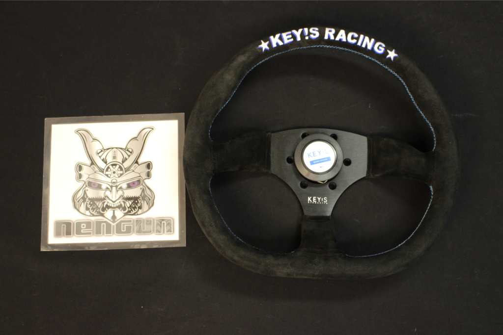 【高知インター店】 Type D-Shape - Racing KEY'S - Nengun - Wheel Steering パーツ