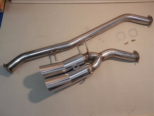 Super Made - VIP Type Dual Tip Exhaust - Nengun Performance