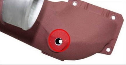 The hole thread is 1/4PT