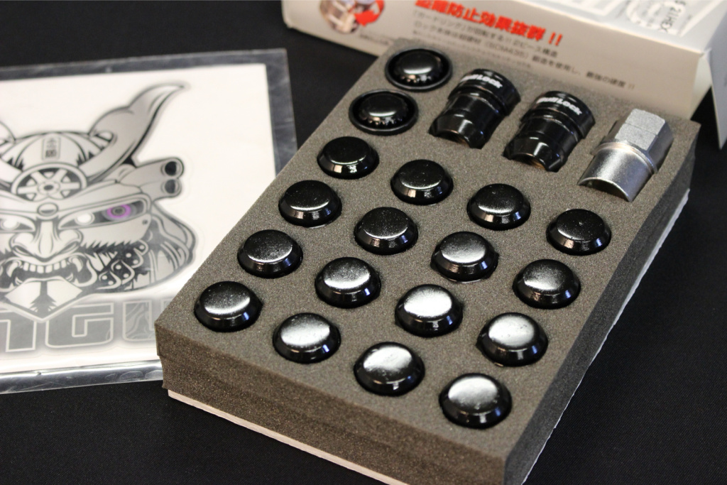 IRAL  7点セット KYO-EI - Bull Lock ReGuard - Lock and Nut Set - Nengun