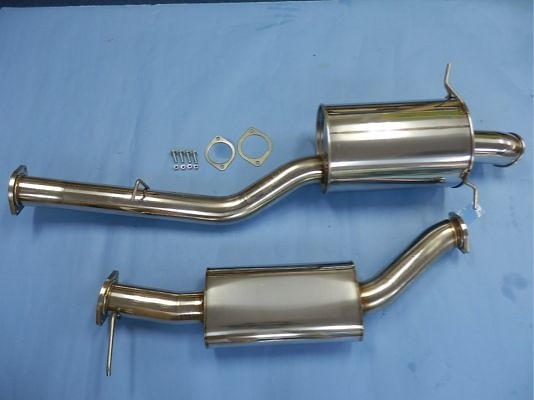 End Muffler + Center Pipe - Pipe Size: 90mm - Tail Size: 101mm - M0-022036-053