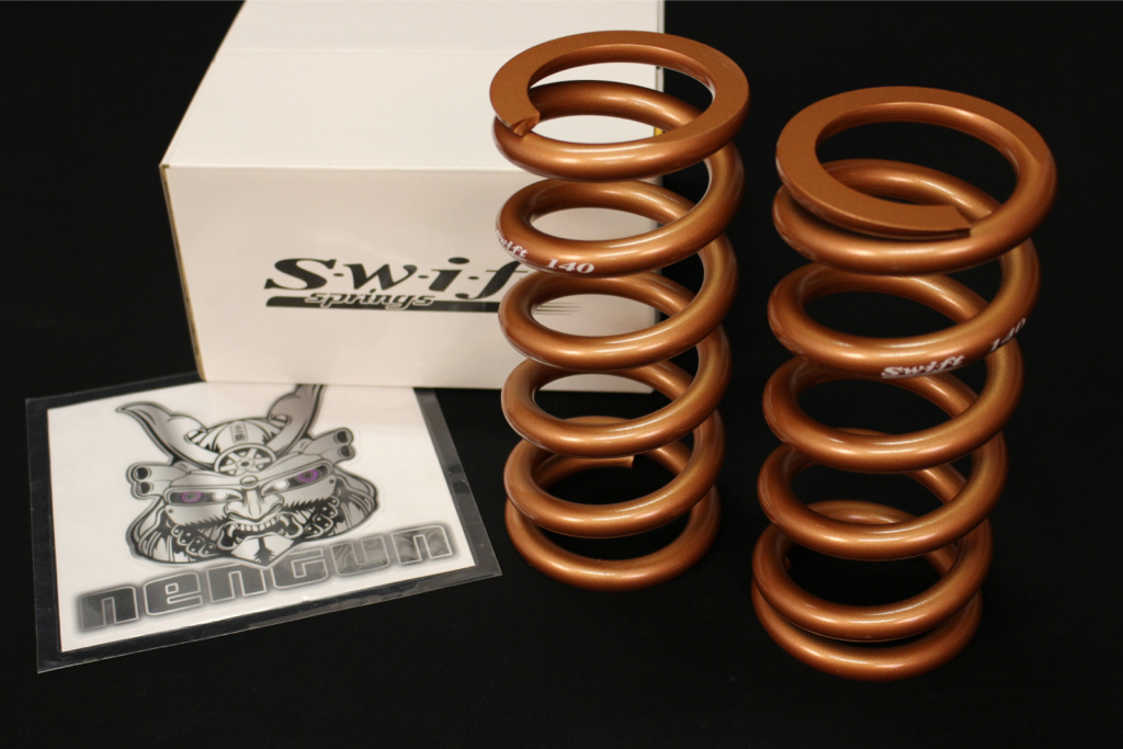 swift ID65• 14kg 8インチ/203mm Swift springs スイフト 直巻きスプリング ID65φ 6kg 8インチ