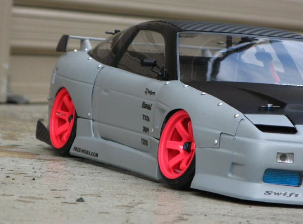 URAS Gang - 180SX Street Ver. RC Aero Kit - Nengun Performance
