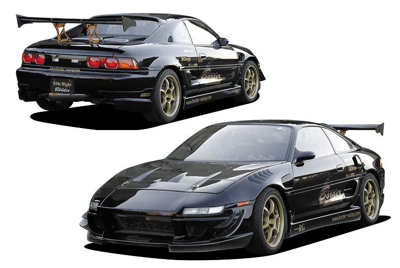 3 Piece Kit: Front Bumper/Side Skirts/Rear Side Diffusers - Construction: FRP - AE.SP.SW20