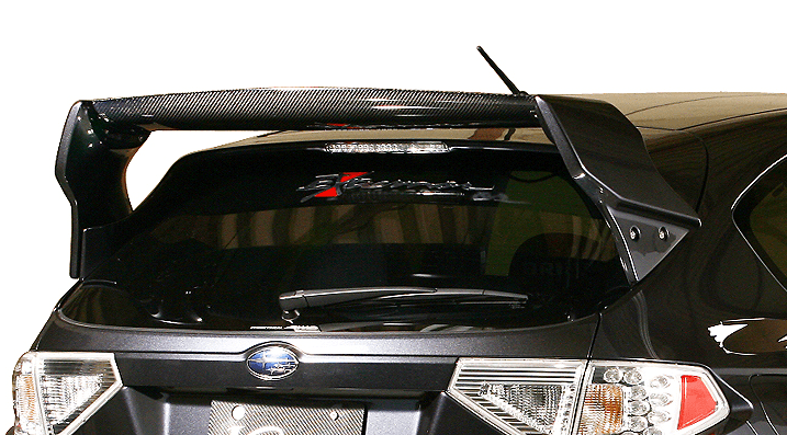 Varis - Extremor Body Kit - Subaru WRX GRB 09 Version - Rear Wing Version 1
