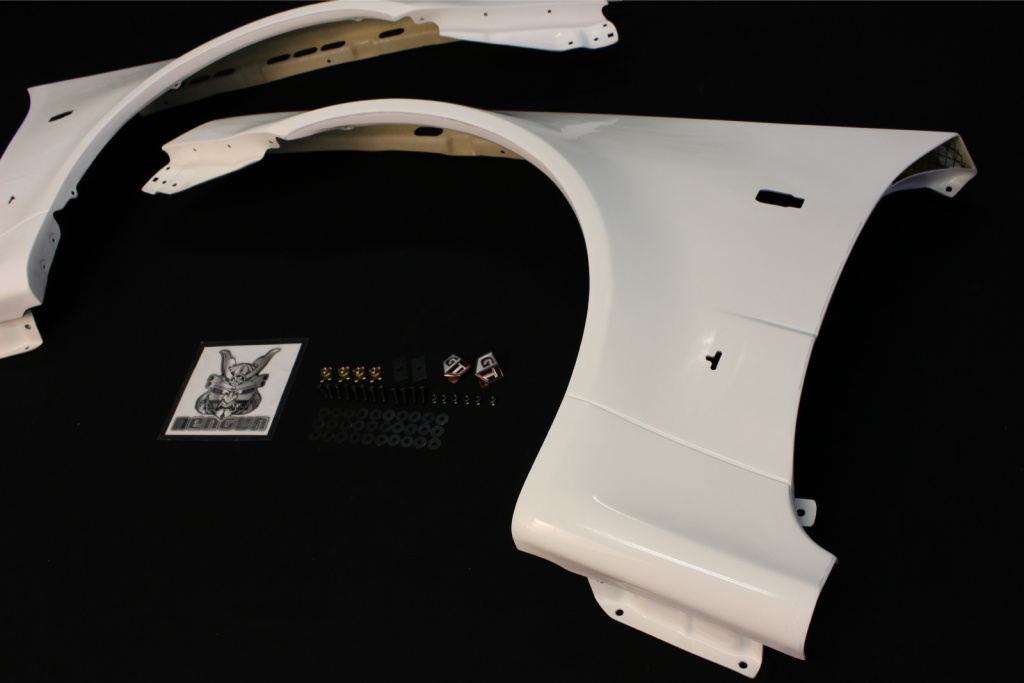 パーツ Gtr r34 Nismo Z-tune Front Fender Set - BNR34 Nissan Skyline GT-R