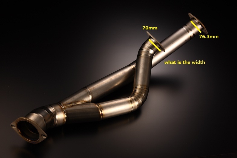 Midori Seibi - Titanium GTR Front Pipe - Nengun Performance