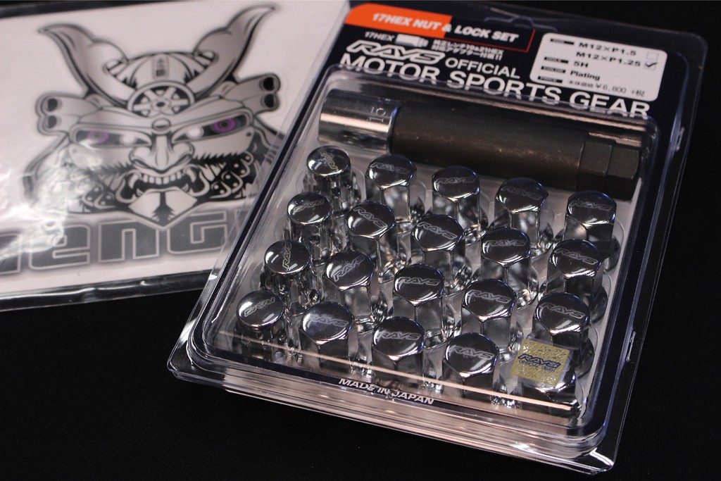 RAYS - 17HEX Lock and Nut Set - Nengun Performance