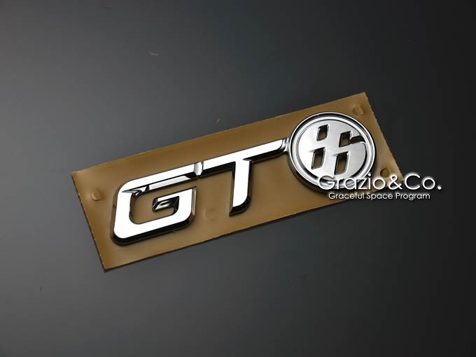 Grazio - EUR GT86 Emblem - Chrome