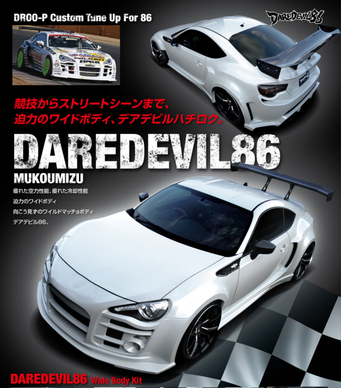 Droo-P - Dare Devil 86 Wide Body Kit - Nengun Performance