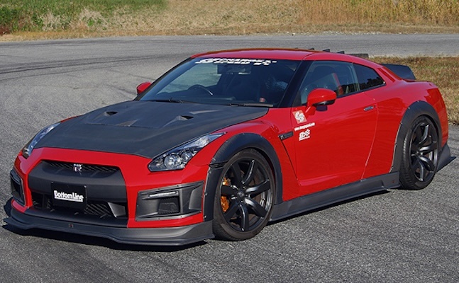 ChargeSpeed - GTR R35 Front Spoiler with Bottom Line