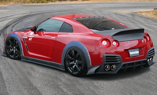 ChargeSpeed - GTR R35 Front Spoiler with Bottom Line