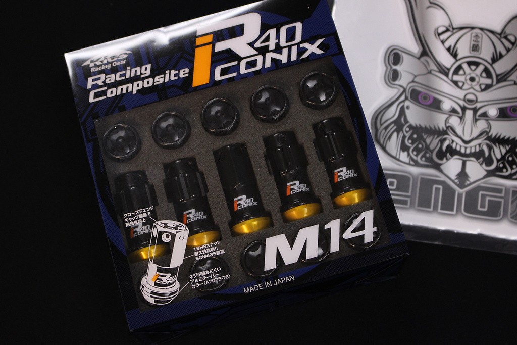 Project Kics R40 Iconix M14 Lug Nut and Lock Set (No Cap) - Get Your Wheels