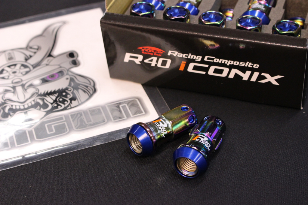 Project Kics - R40 iCONIX - Lock & Nut Set - Nengun Performance