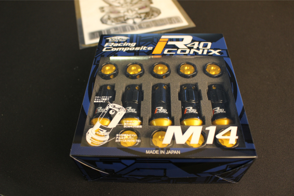 Project Kics - R40 iCONIX - Lock & Nut Set - Nengun Performance
