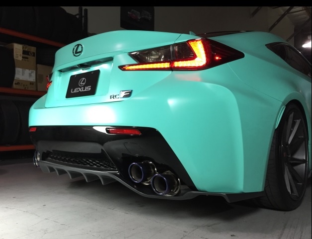 レクサス RC-F RCF リアウィング エクステンション レクソン LEXON 翼を授ける～♪ レクソン エクスクルーシブ カーボン リア