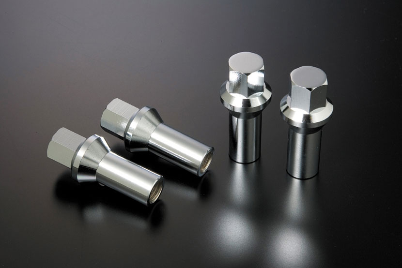 nuts 2タイトル Mitsubishi OEM Axle Nut Kit Castle Style for 2008-2010 Evo X
