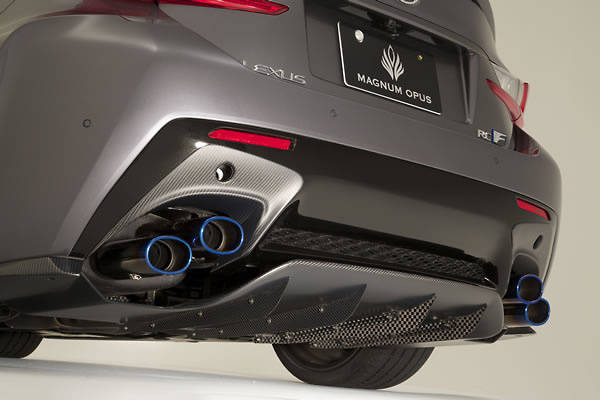 Rear Diffuser System (For normal bumper of RC F) - Construction: VSDC - VALE-003