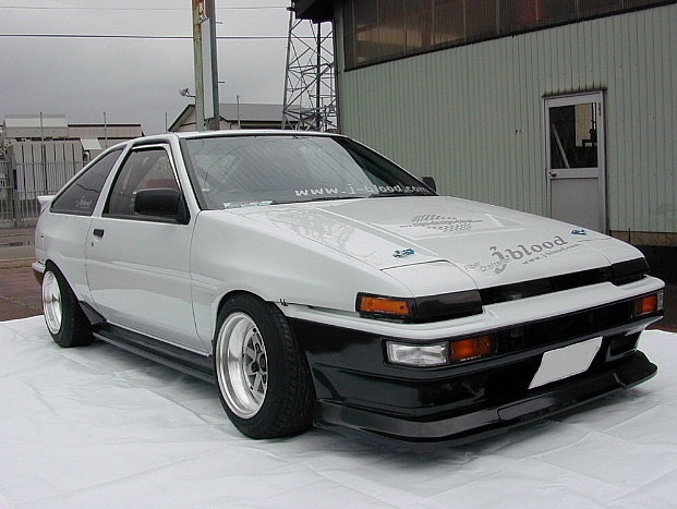 AE86用純正タイプFRPサイドステップ/Genuine type FRP