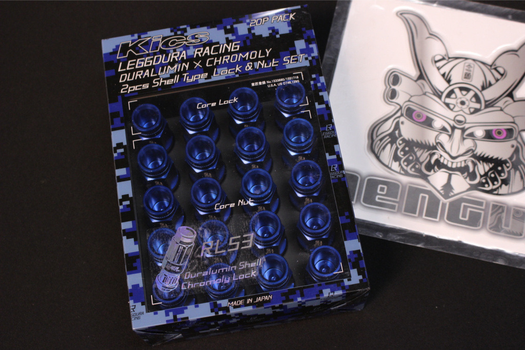 Project Kics - Leggdura Racing RL53 Lock + Nut Set - Nengun