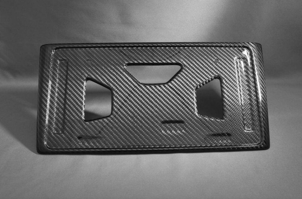 Lems - Carbon Rear Number Plate Frame