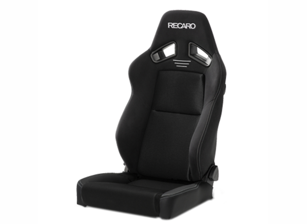 SR-7F GK100 (optional armrest not possible) - Color: Kamui Black x Glass Mesh Black - 81-093.20.982-0