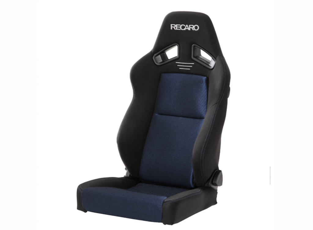SR-7F GK100 (optional armrest not possible) - Color: Kamui Black x Glass Mesh Blue - 81-093.20.983-0
