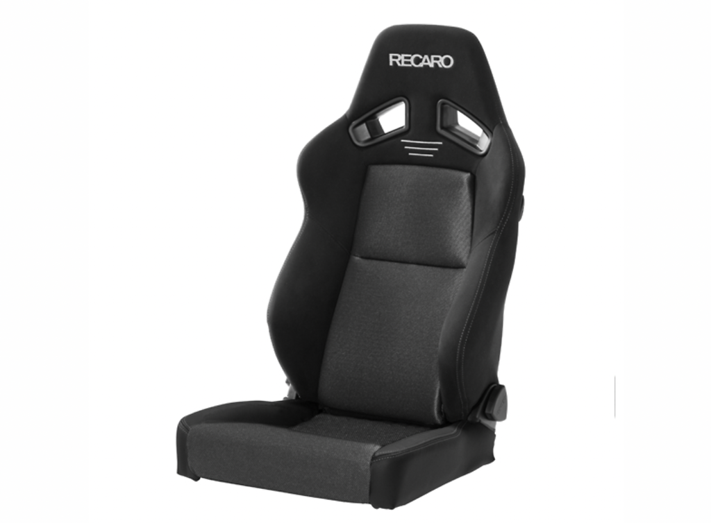 SR-7F GK100 (optional armrest not possible) - Color: Kamui Black x Glass Mesh Silver - 81-093.20.985-0