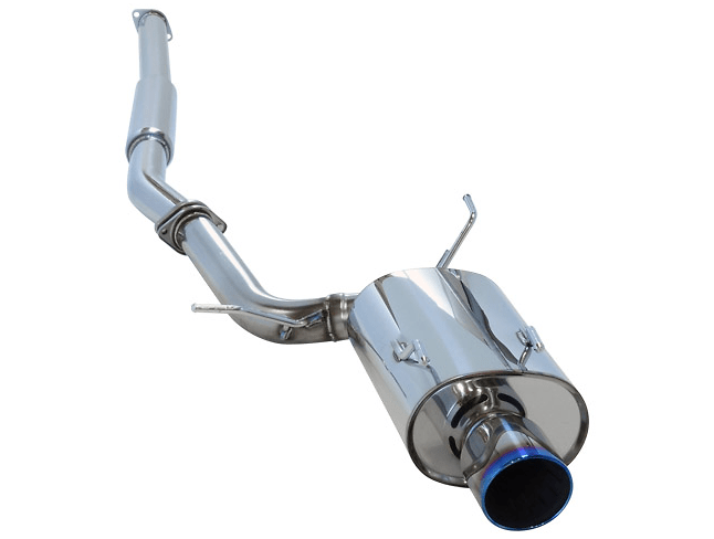 Pieces: 2 - Pipe Size: 75mm - Tail Size: 124mm - Body Type: S304 - Tail Type: SSR (Super Turbo Muffler) - 31029-AM001