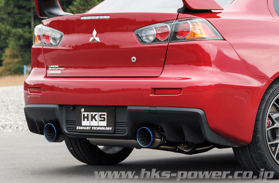 Pieces: 2 - Pipe Size: 75mm - Tail Size: 124mm - Body Type: S304 - Tail Type: SSR (Super Turbo Muffler) - 31029-AM004