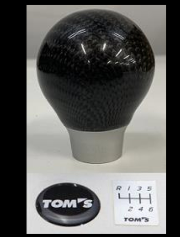 TOM'S - Carbon Shift Knob for 86 - Nengun Performance