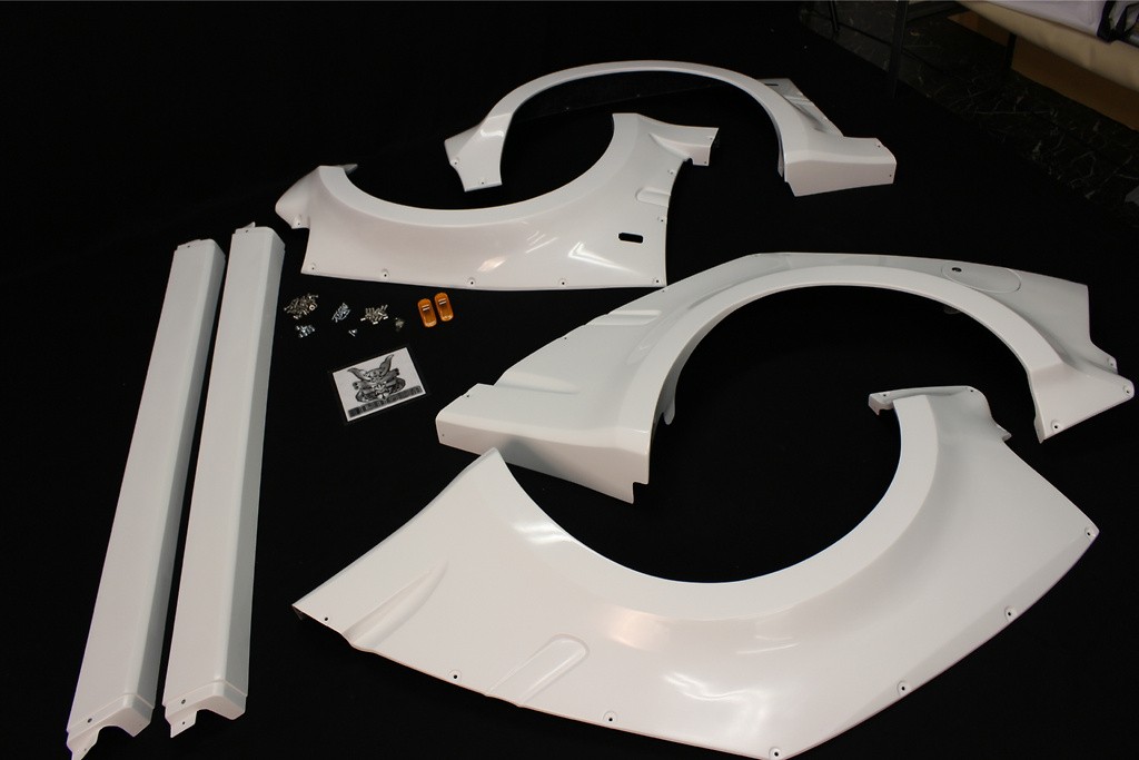 Wide Body Kit - Construction: FRP - 01010-EK9-MR01