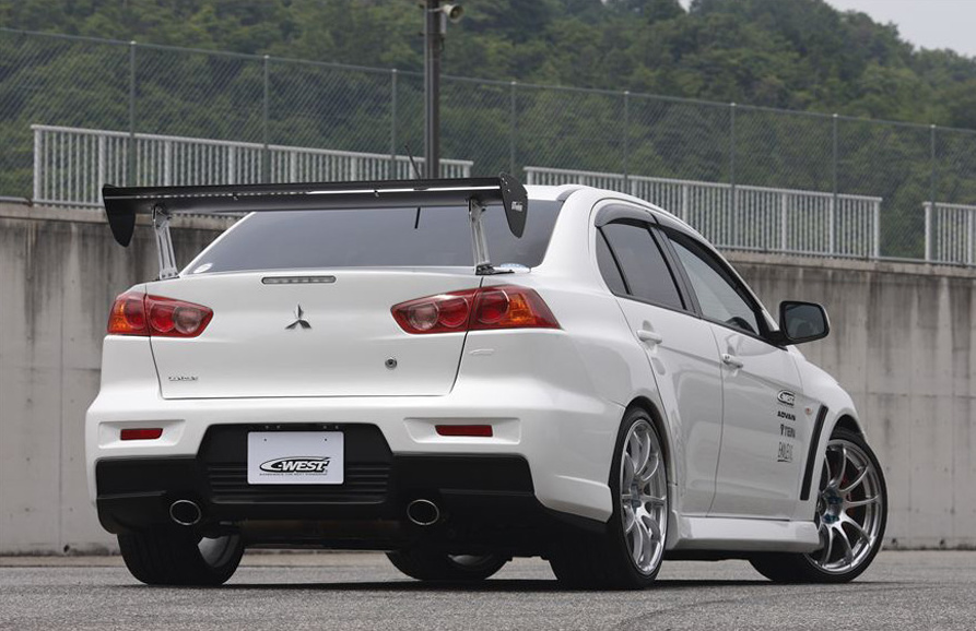 C-West - EVO X Aero Parts