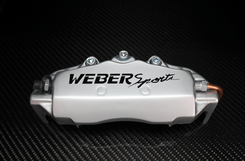 Weber Sports Caliper Covers - Silver