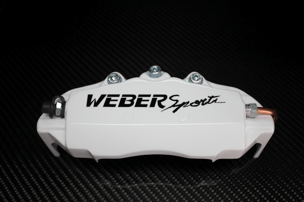 Weber Sports Caliper Covers - White