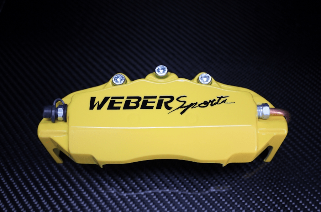Weber Sports Caliper Covers - Yellow