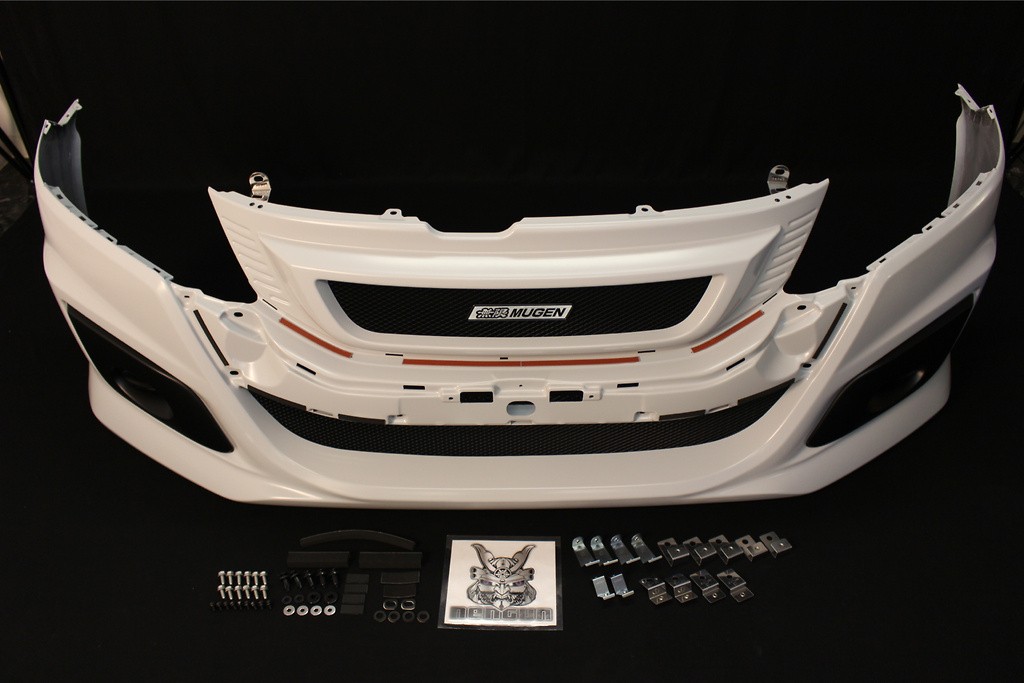 Front bumper with Front Grille - unpainted - 62511-XLNB-K0S0-ZZ