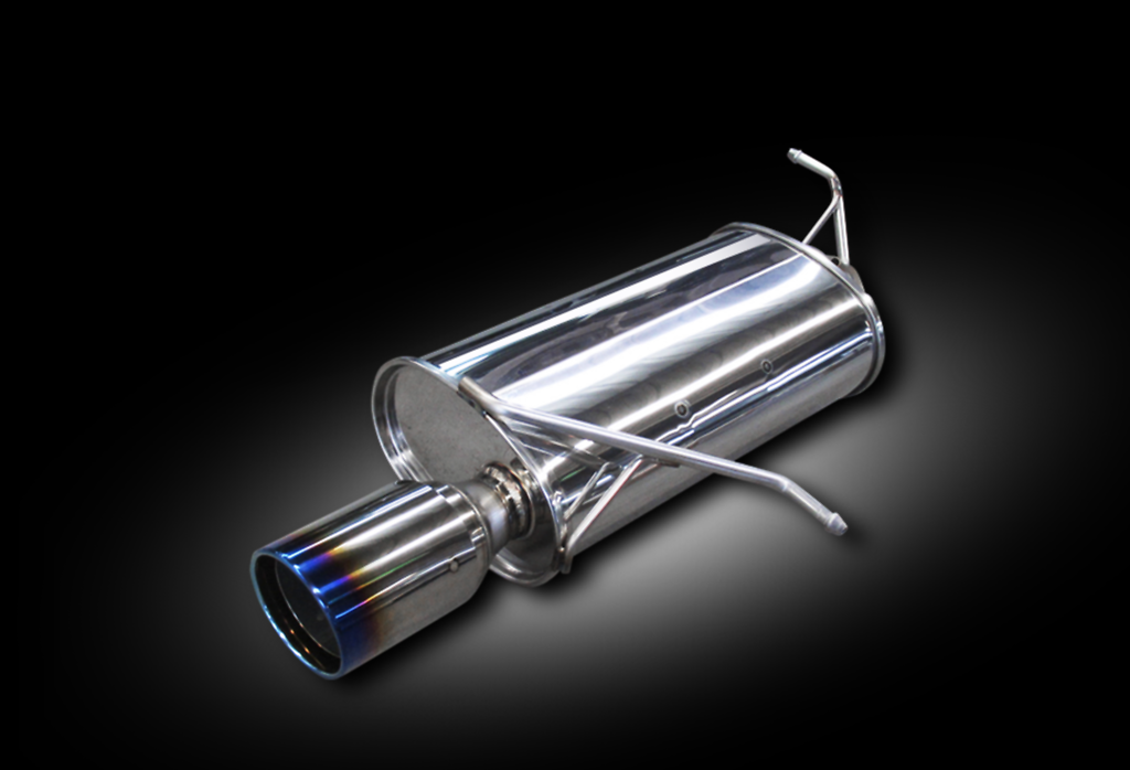 Rear Muffler - Pieces: 1 - Pipe Size: 50mm - Tail Size: 96mm - Z71330