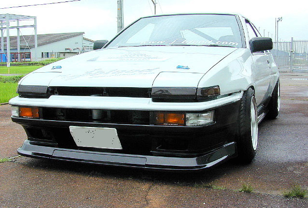 J-Blood - Front Bumper Soft FRP for AE86 Trueno Kouki