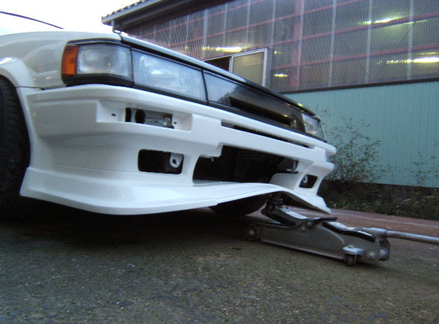 kouji AE86 LEVIN Lip Bracket [Kouki Bumper, Zenki Lip