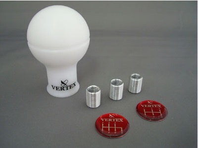NAページ Car Make T&E - Vertex - Monochrome Shift Knob - Nengun